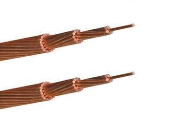 Medium Voltage Bare Copper Conductor Electric Wire For Distribution Applications