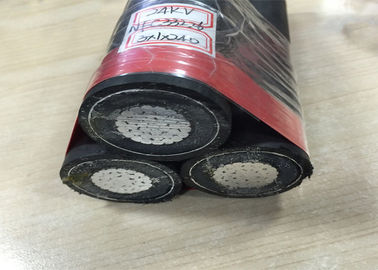 Al / Cu  stranded conductor XLPE insulation SWA/STA  MV power cable