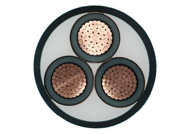 Al / Cu  stranded conductor XLPE insulation SWA/STA  MV power cable