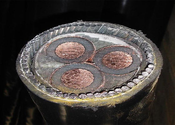 Cable acorazado del cobre subterráneo de la SWA 11kv para la transmisión de poder